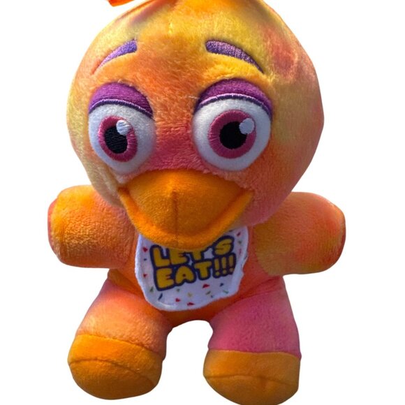Five Nights At Freddys Chica Plush Orange & Yellow Stuffed Toy - Picture 1 of 1